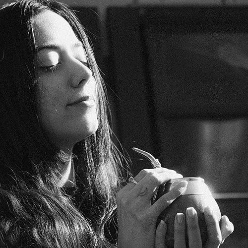 Miniatura 7 de Circle of Drink - Calabash Mate Calabash Natural Artesanal con Ala de Acero Alpaca - con Bombilla de Acero Inoxidable (Paja de Té Mate)