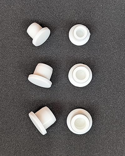 Miniatura 1 de Tapón de silicona de repuesto para saleros y pimenteros, macetas, botellas, tubos, etc. 916", 12", 716" (6 piezas)