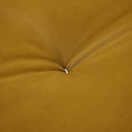 Miniatura 165 de Poly Solid - Colchón de futón completo, 8 pulgadas, color azul polvoriento Negro -,Azul,rosado (Blush Pink),Borgoña,Burnt orange,2-Burnt