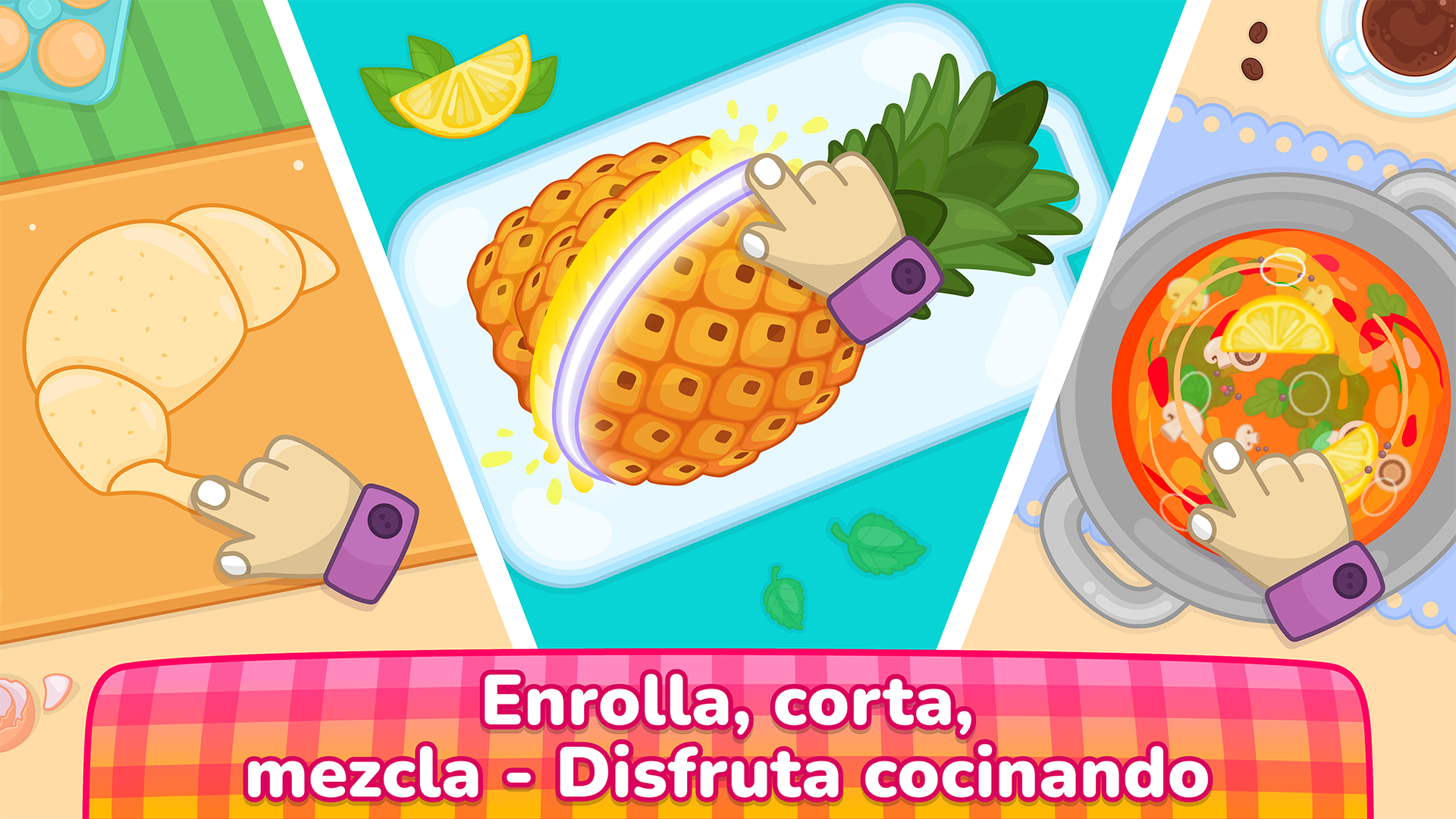 Aplicación Juegos de cocina para niños 2-5 años - Hacer pizza juego de ...