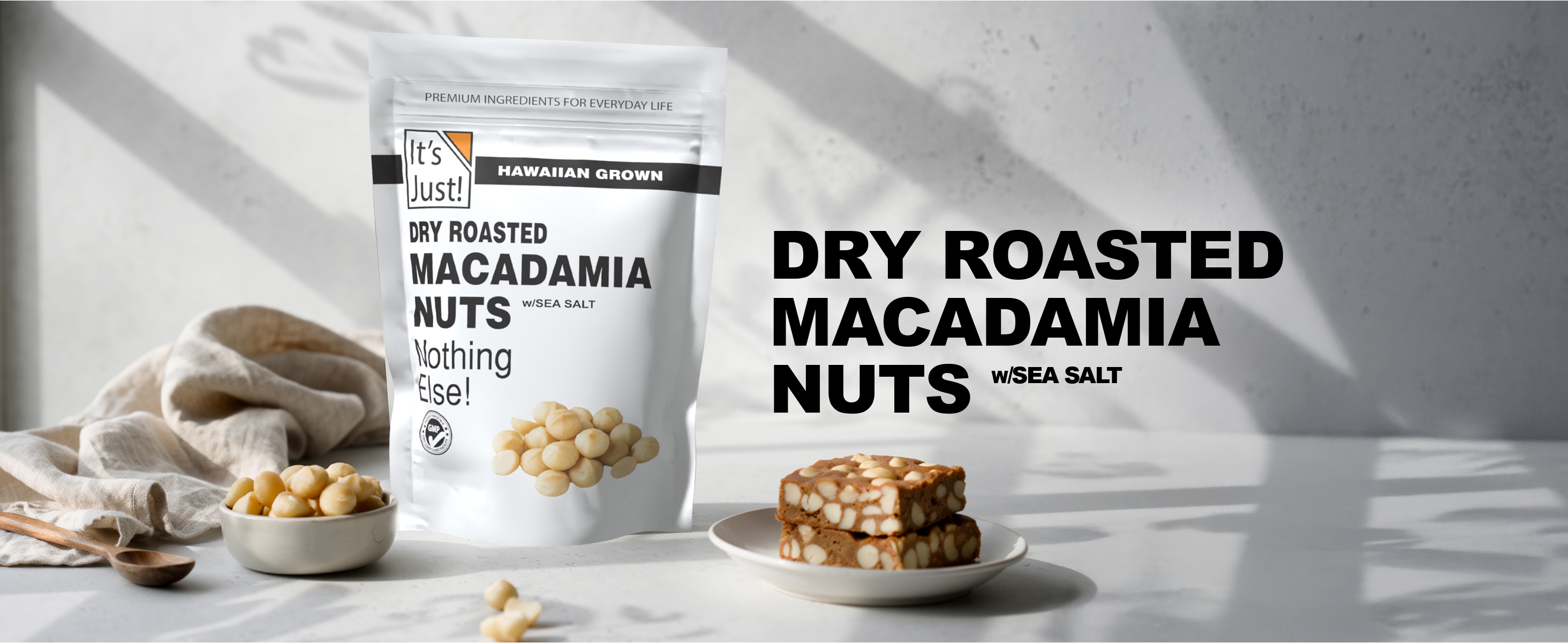 Amazon.com : It's Just - Hawaiian Macadamia Nuts (1.5lbs), Small