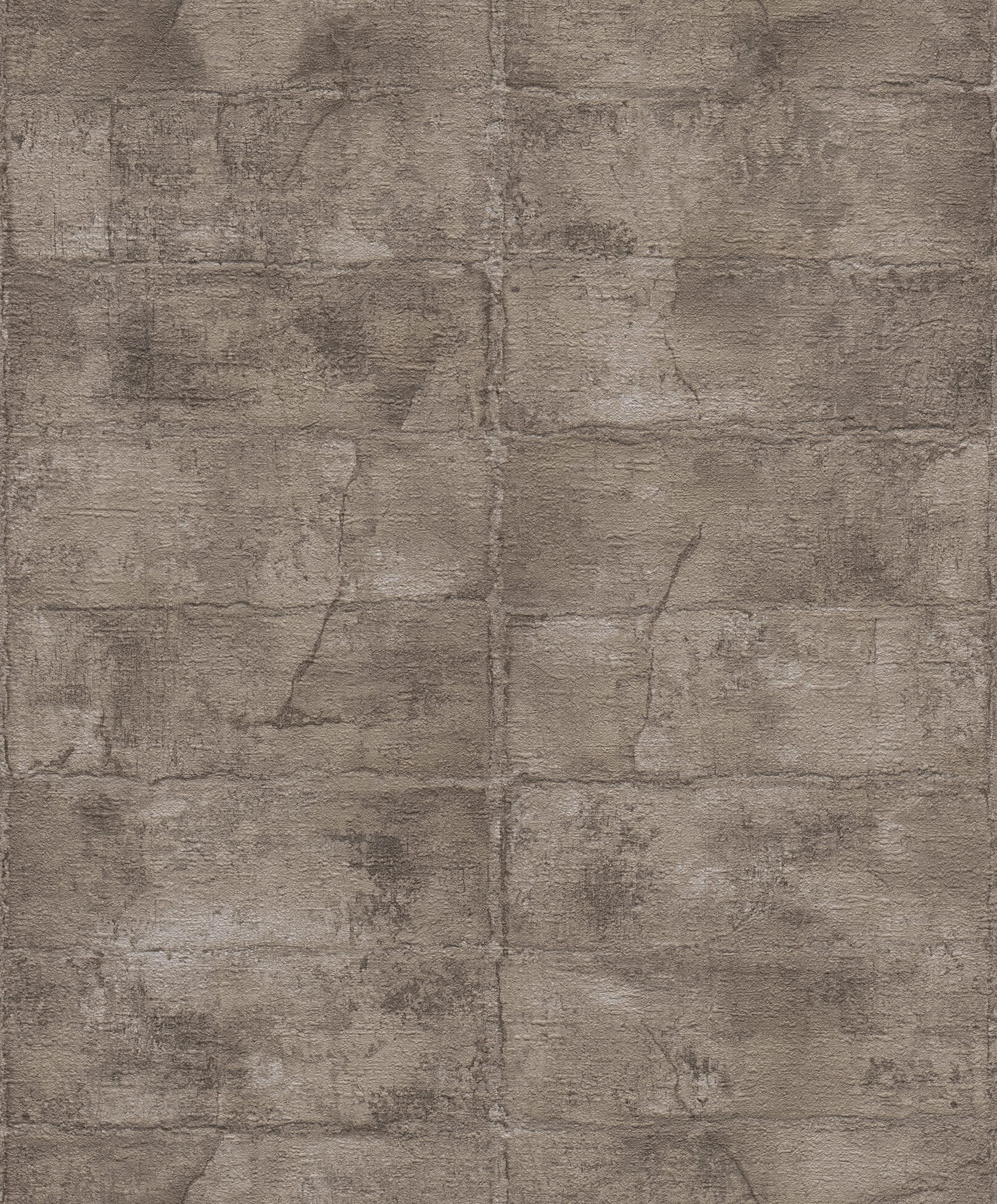Papier peint intissé Rasch pour masquer les défauts des murs imitation pierre