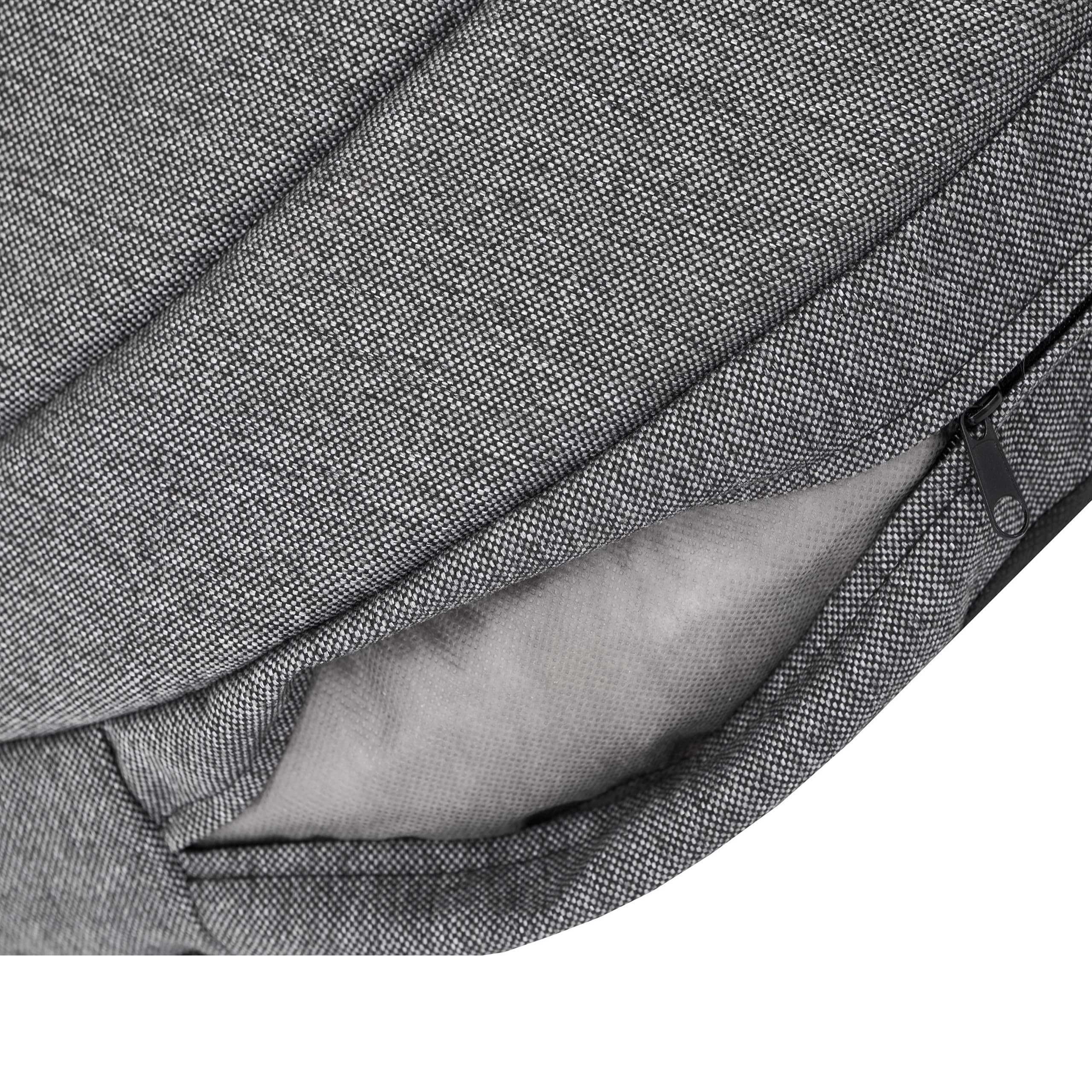 Hundematratze Haustierbett Hundehütte Kissen Liegen Hundehöhle Bett Sofa Hundekorb Tierbett Hunderuheplatz Hundesofa Matratze, 90 x 90cm,Graphit