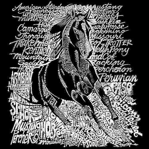 Miniatura 2 de LA POP ART Palabra Art Delantal - Razas de Caballos populares