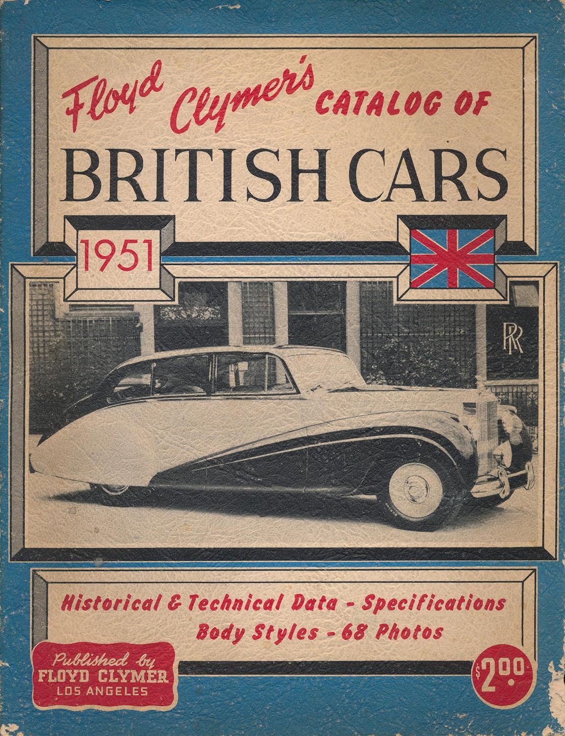 Catalog of British Cars 1951 Floyd Clymer Books