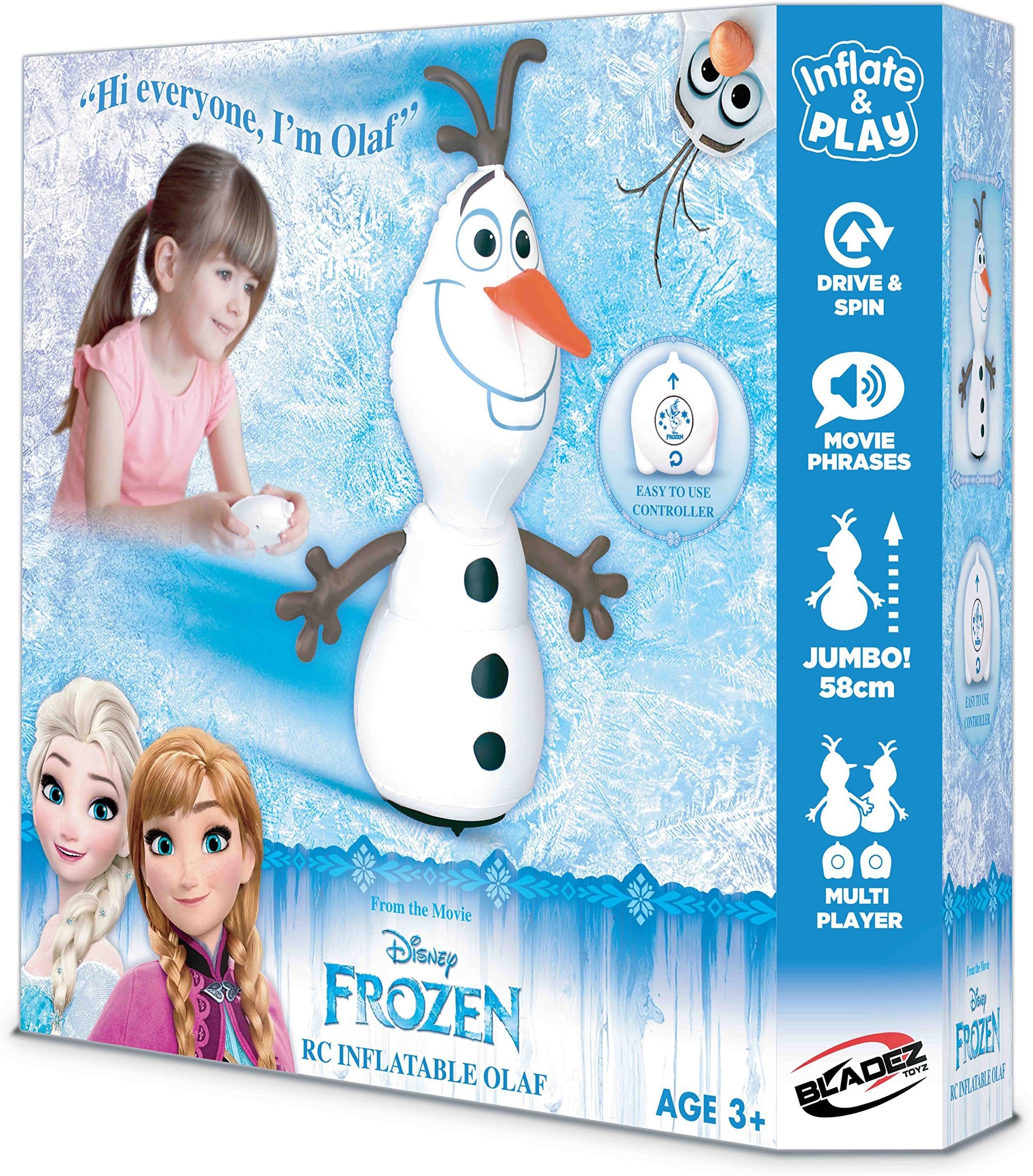 Olaf BTDF001 Disney Inflatable Radio Control Drive and Spin Function 30M Range