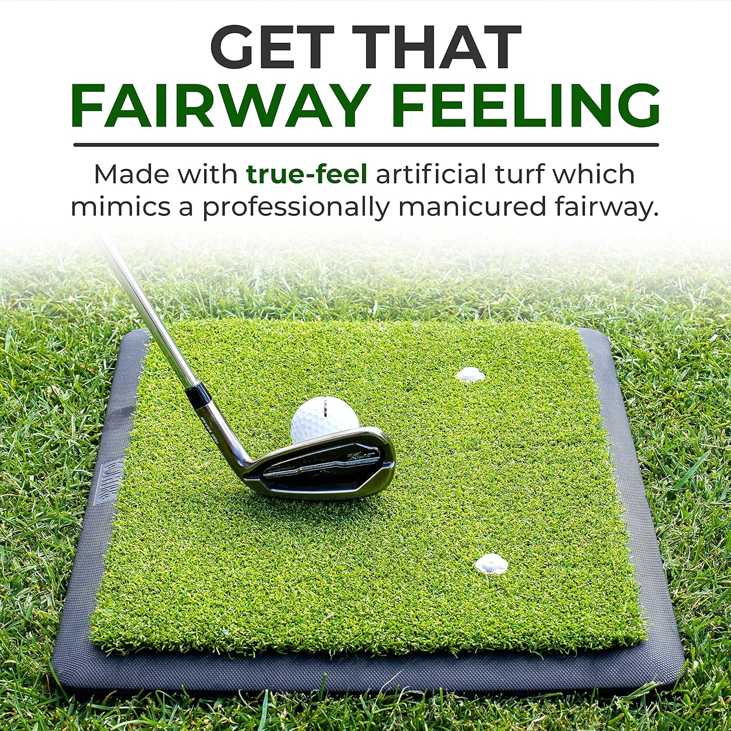 Golfling Golf Hitting Mat - Golf Mat - Golf Mat Backyard - Golf Practice Mat - Golf Matt - Golf Training Mat - Golf Hitting Pad - Golf Turf Mat - Chipping Mat - Indoor Golf Mat - Golf Pad : Sports & Outdoors