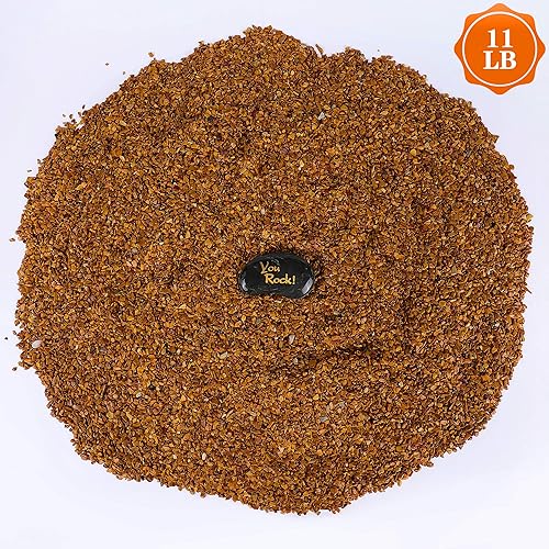 Miniatura 2 de ROCKIMPACT Grava de guisantes de 11 libras, piedra natural pulida pulida, pequeños guijarros profesionales para maceta bonsái, bambú de la suerte,