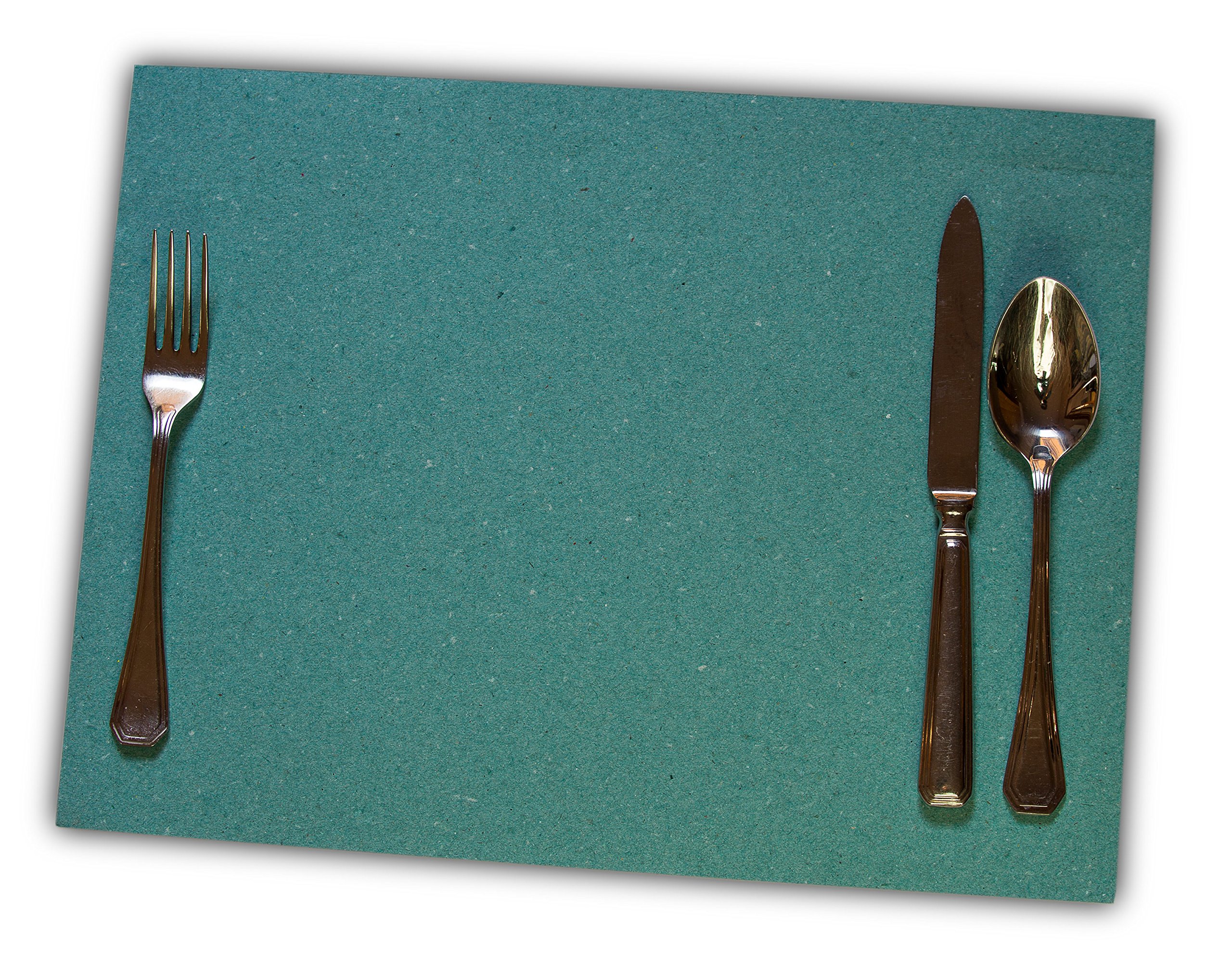 Tovagliette di carta - Colore verde- Formato cm 30 x cm 40 Confezioni da 500 fogli - Tipo STRONG 180 gr.mq. spessore medio antipiega antiscivolo antivento - Monouso