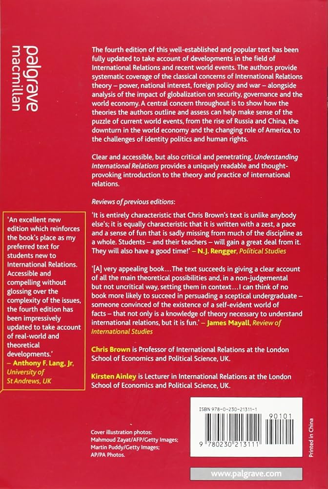Amazon.co.jp: Understanding International Relations : Brown, Chris