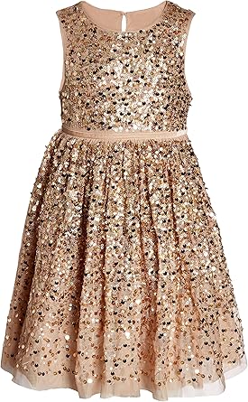 robe sequin fille