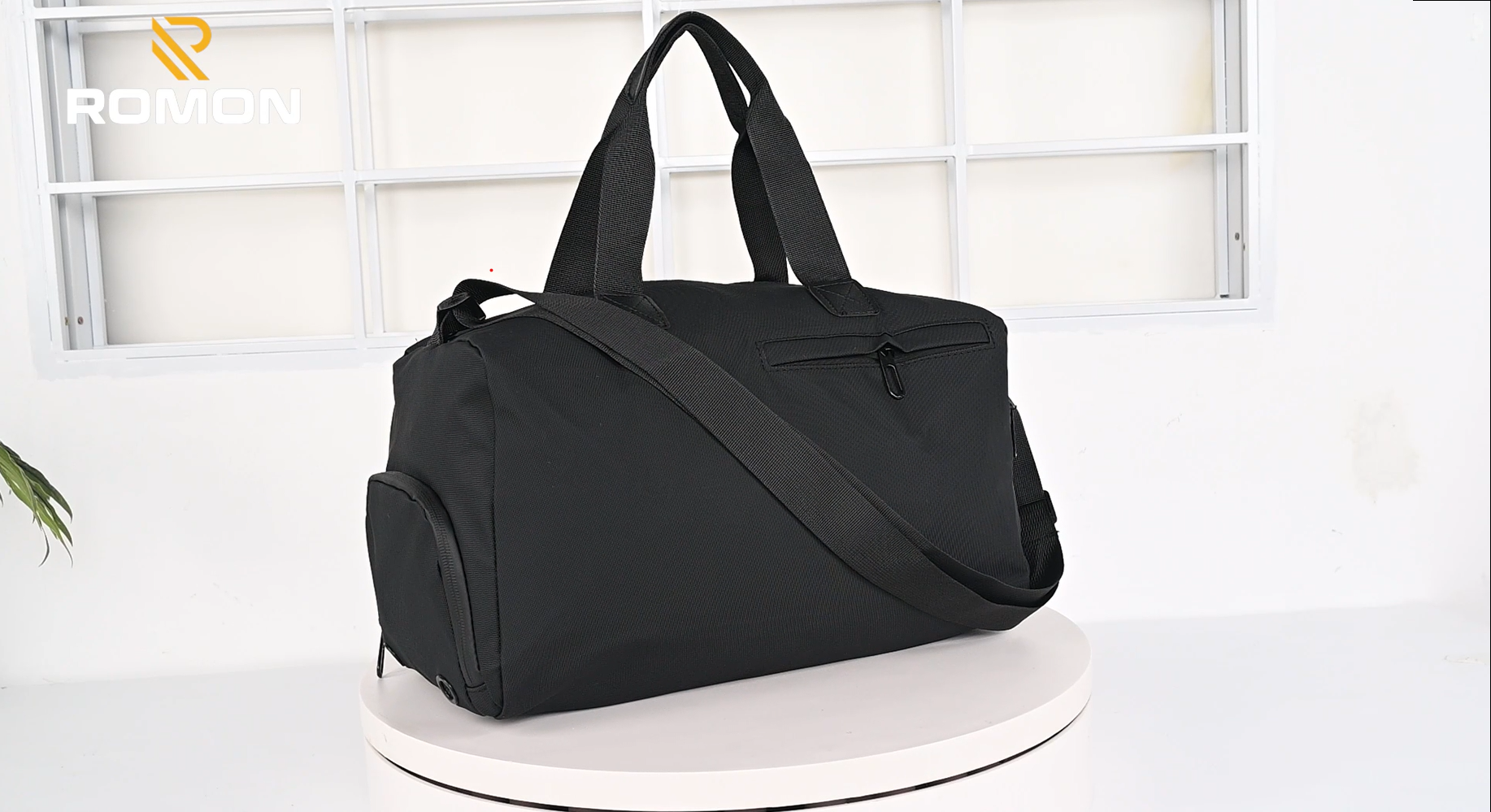 Romon – Sac De Sport Multi-usages Avec Compartiment Chaussures Et Poche étanche – Imperméable – 40x24x23 Cm