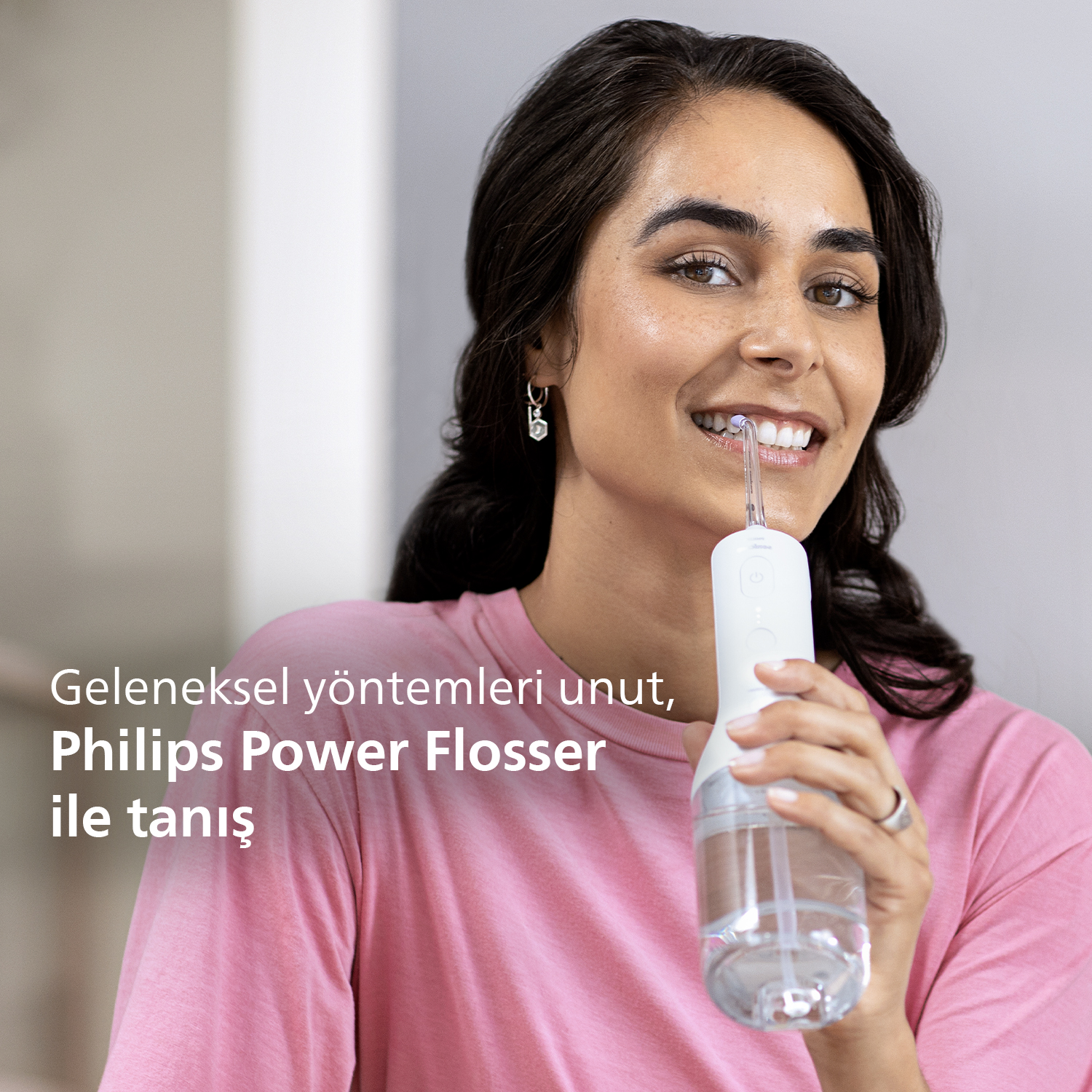 Philips Sonicare Power Flosser 3000 Kablosuz Ağız Duşu, Hızlı ve