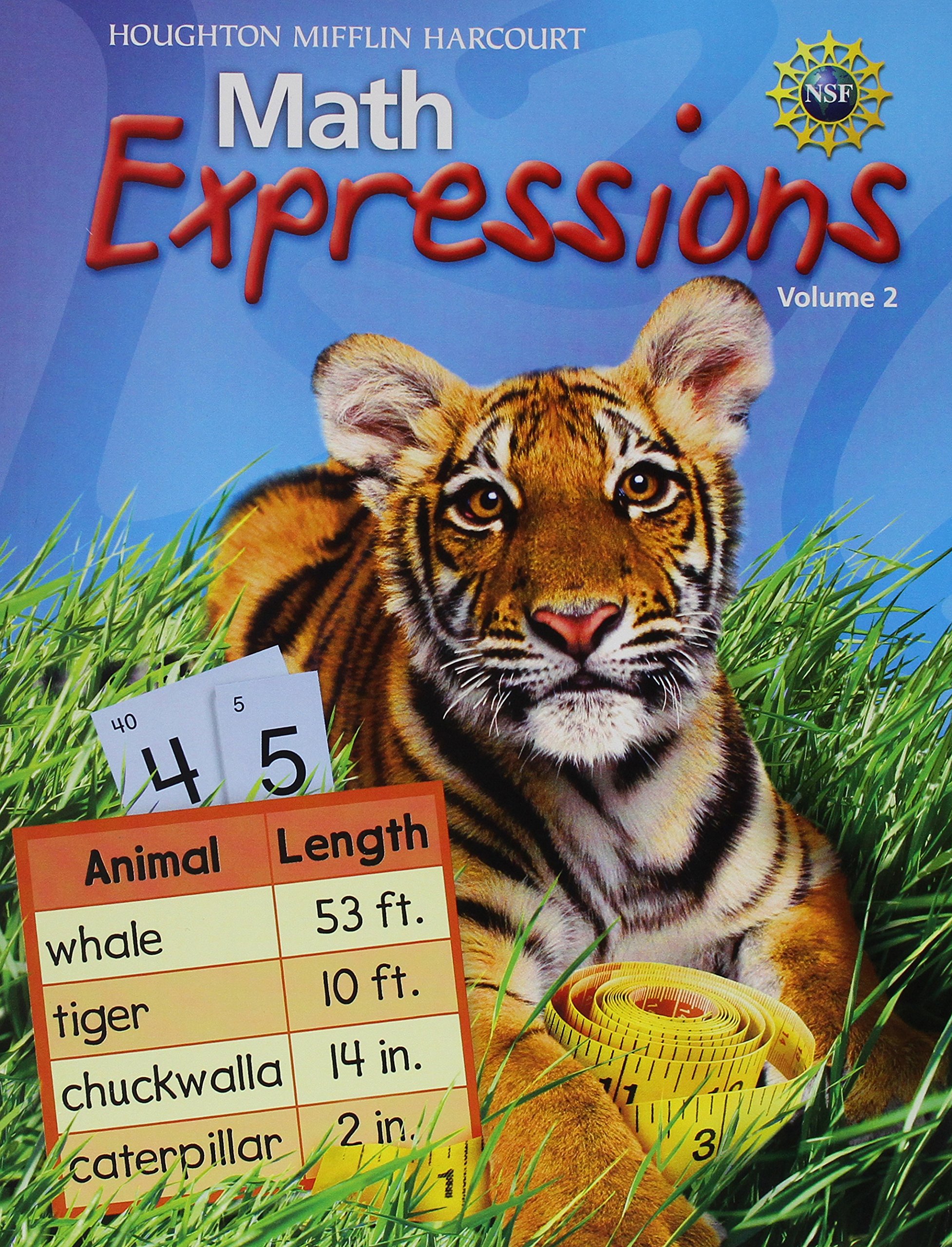 Math Expressions, Grade 2 Student Activity Book Consumable Houghton
