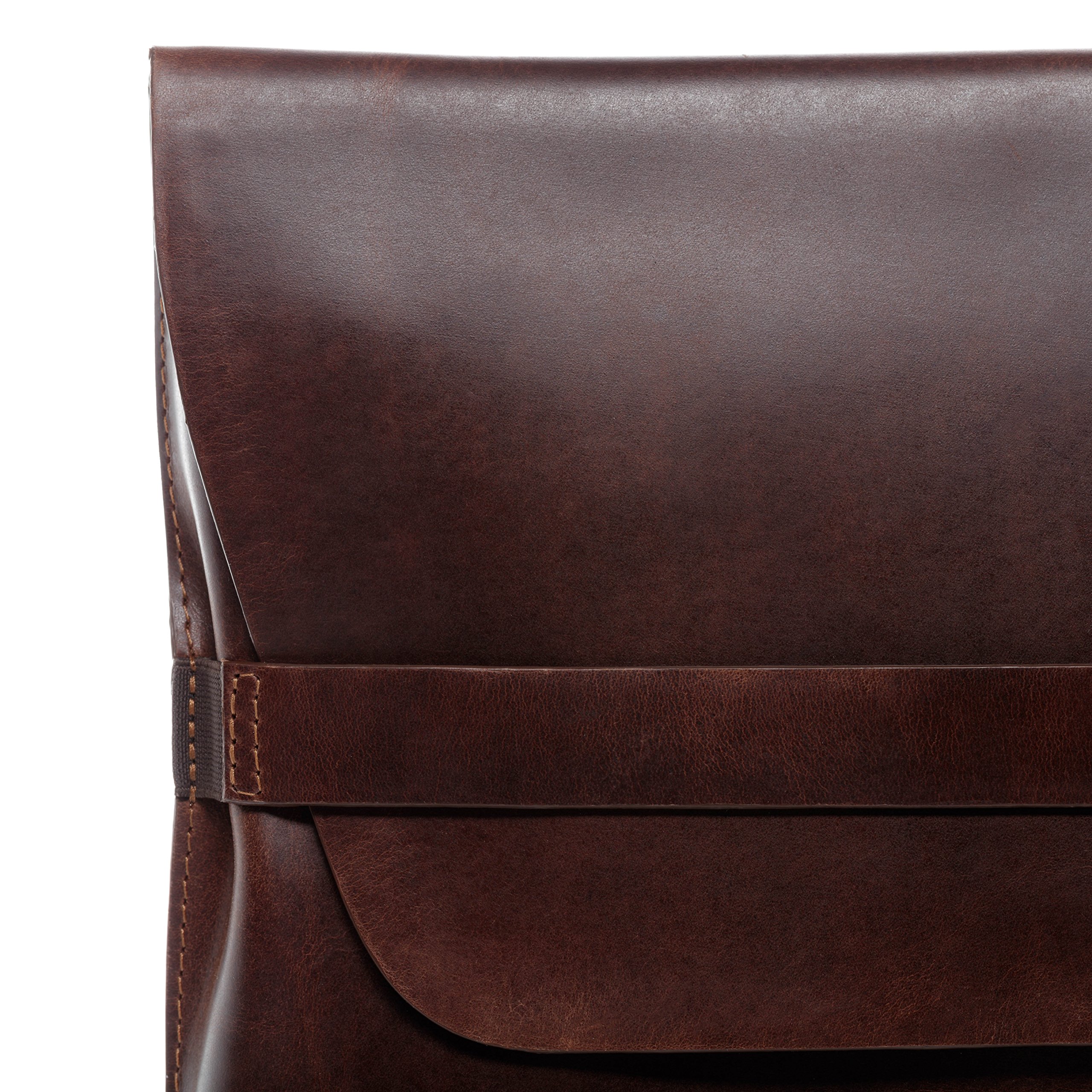 VS SID & VAIN Funda para portátil grande cuero I Funda con cremallera 15,6" con funda extraíble para el portátil I Funda para notebook y laptop HARVORD hecho a mano