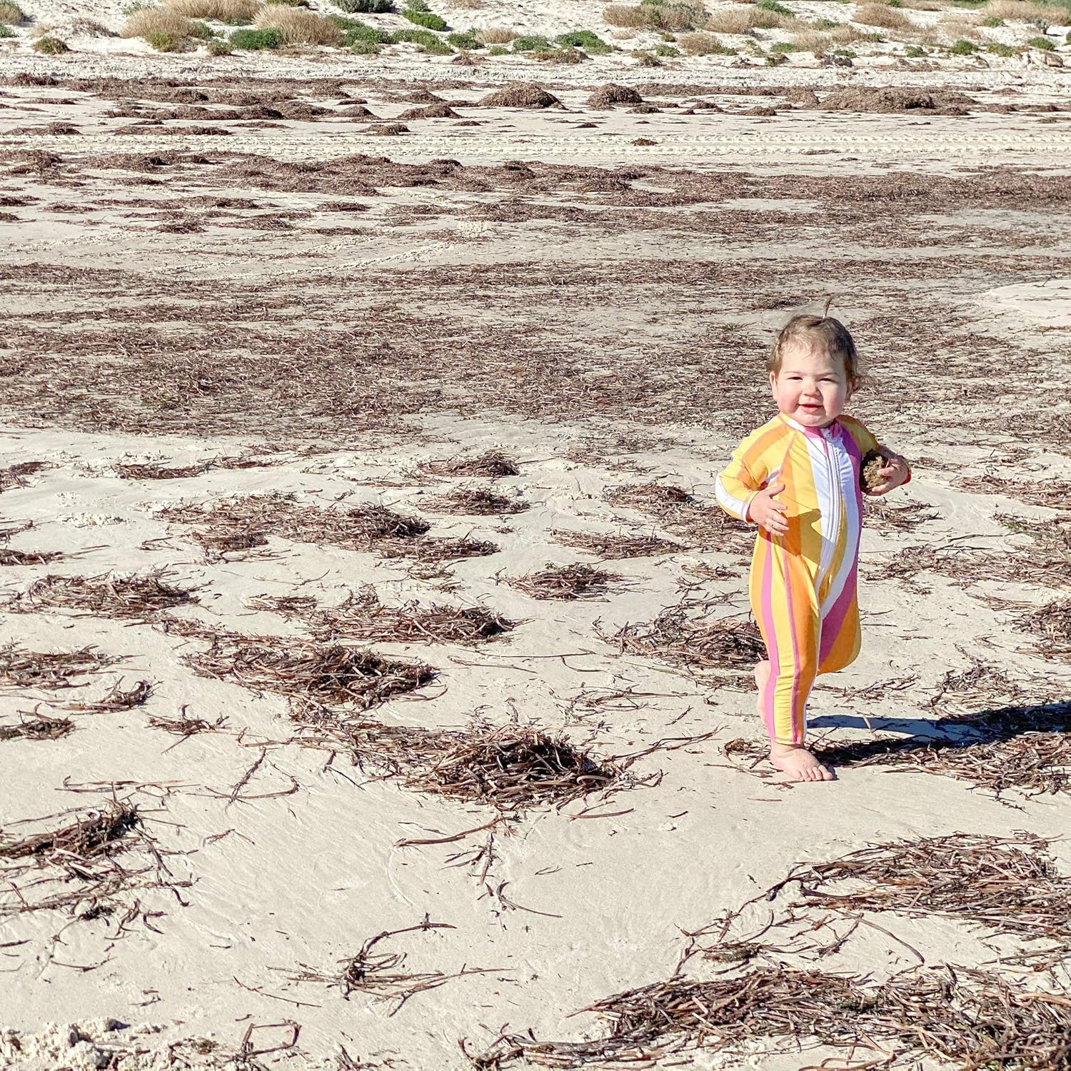 SwimZip UPF 50+ Girls Long Sleeve Sunsuit (Multiple Colors): Clothing, Shoes & Jewelry