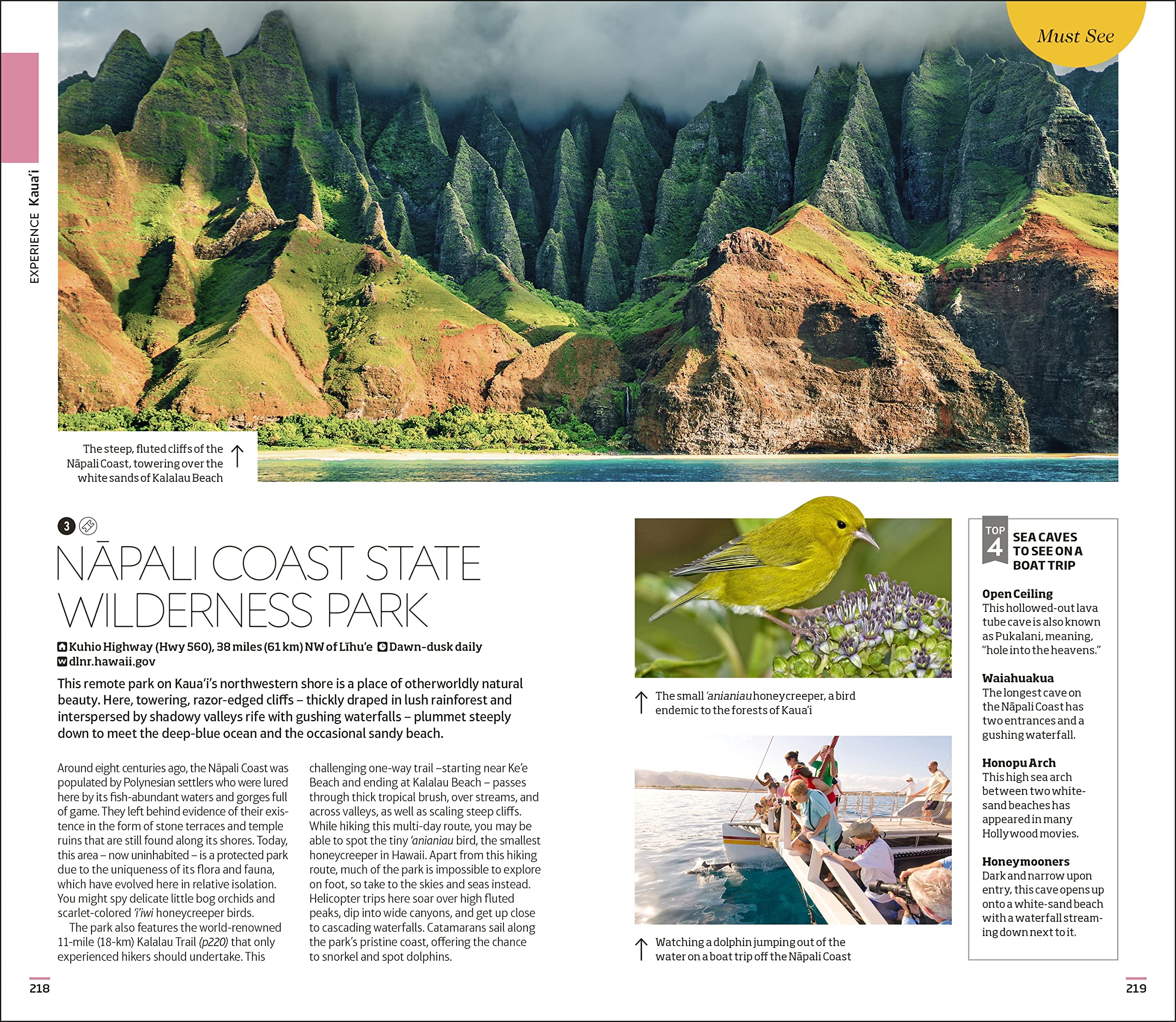 DK Eyewitness Hawaii: Must-See Sights. Culture & History. Detailed Maps & Tours. Covers Hawai'i, O'ahu, Maui, Kaua'i, & mo