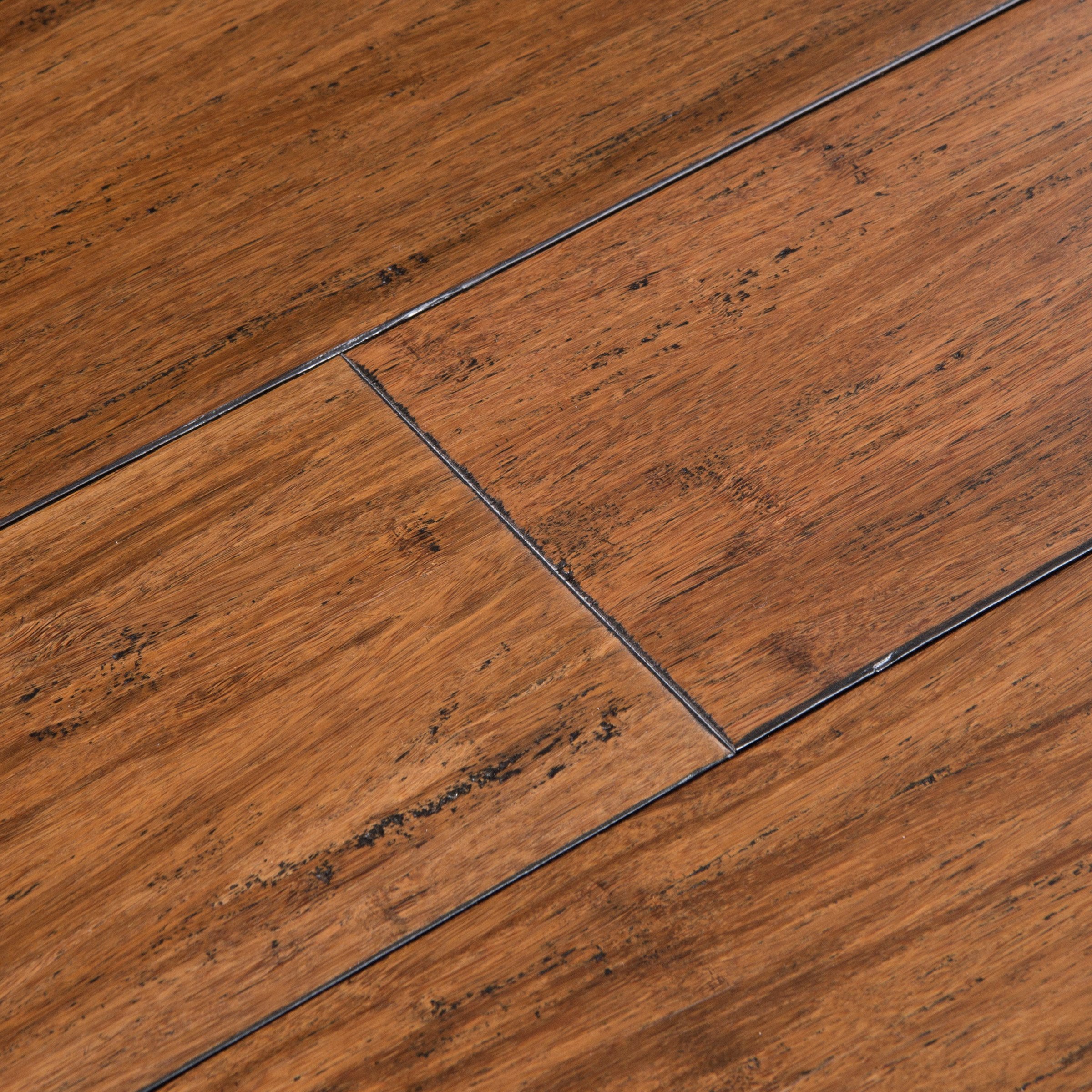 Plancher de Bambou Naturel Large Clic | Bamboo Design et
