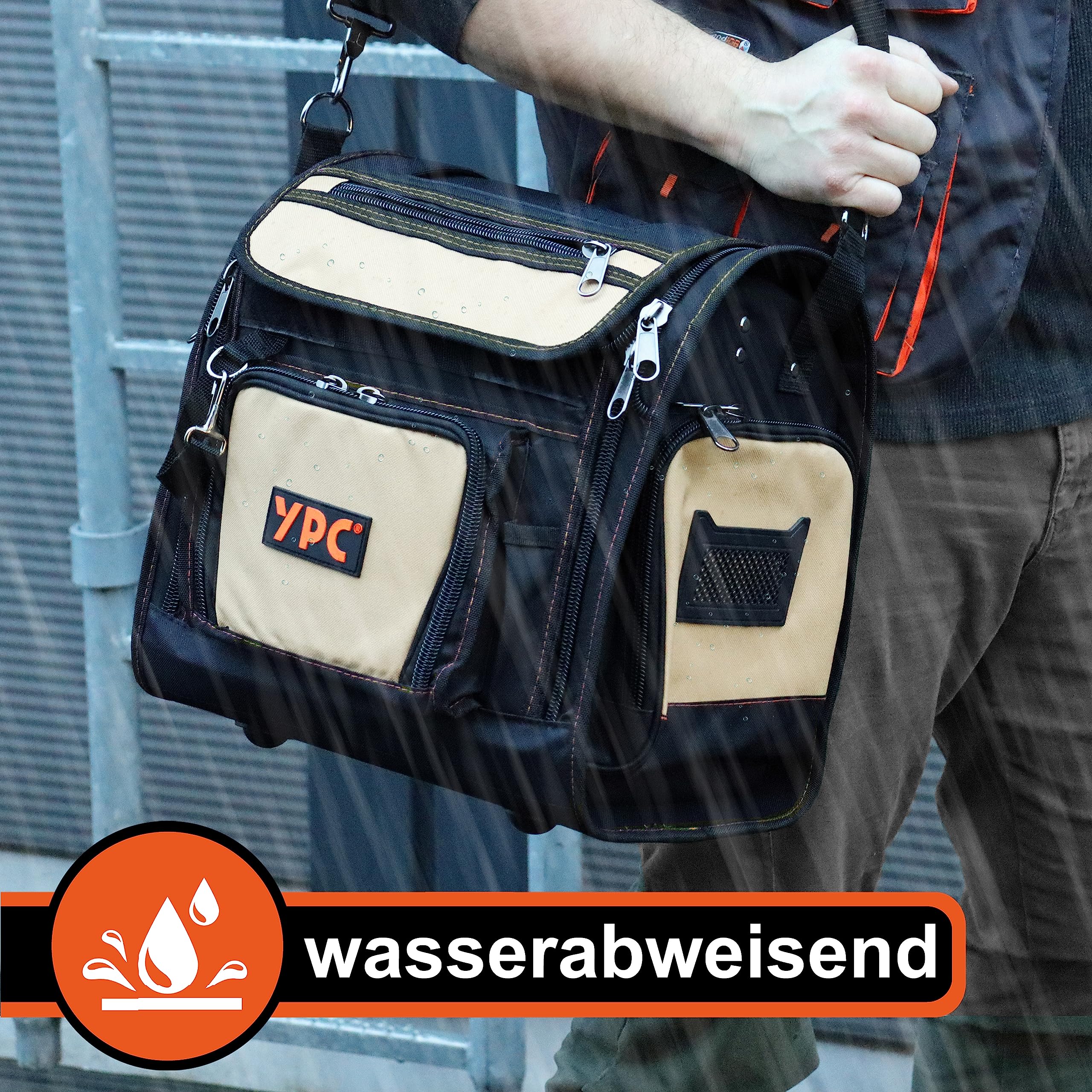 Bolsa De Herramientas YPC Foreman XL - Resistente Y Con Múltiples Compartimentos