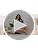 Dressmine Womens Long Sleeve Pajama Sets Button Up Pajamas Sleeping Shorts 2 Piece Lounge Set Knit Sexy Sleepwear