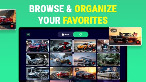🚗 Supercar Wallpapers 4K – 🏁 Live Sports Cars, Cool Racing Backgrounds & Luxury Car Loops – vue 6