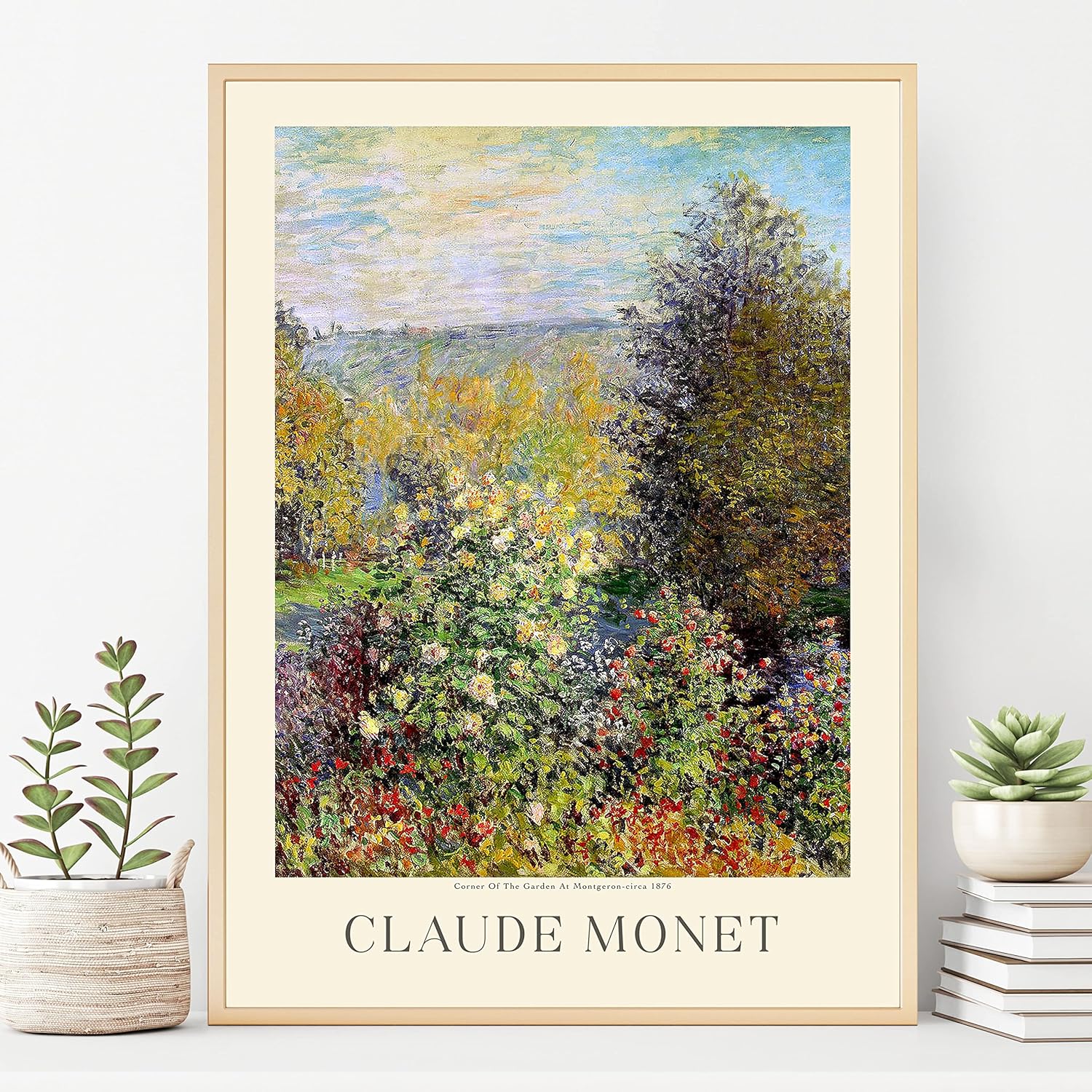 Claude Prints, Museum Gallery Exhibition Poster