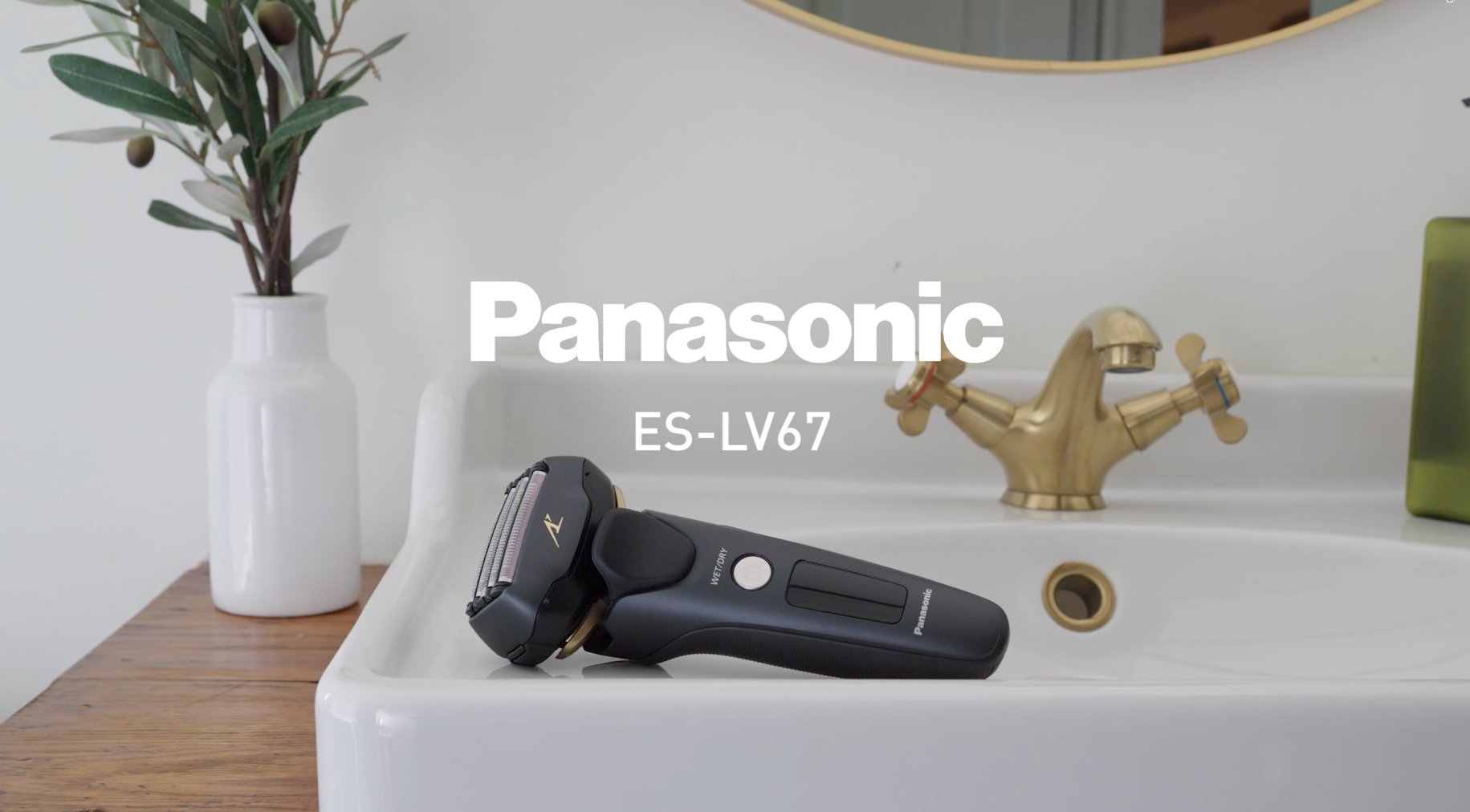 Panasonic 5-Blade Wet/Dry Shaver with Advanced Sensor Technology