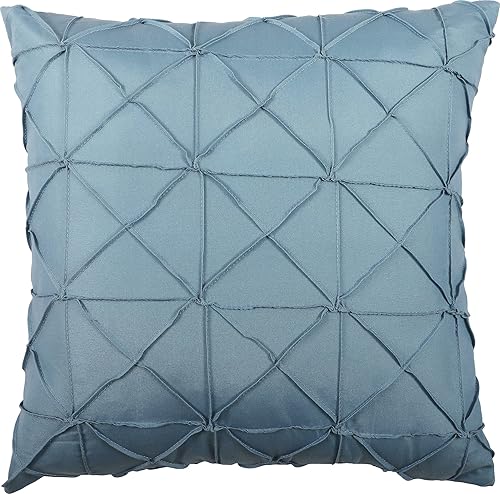 Miniatura 4 de Stratford Park Juego de edredón de 6 piezas, azul, cama tamaño King, moderno y simple, juego de ropa de cama para todas las estaciones