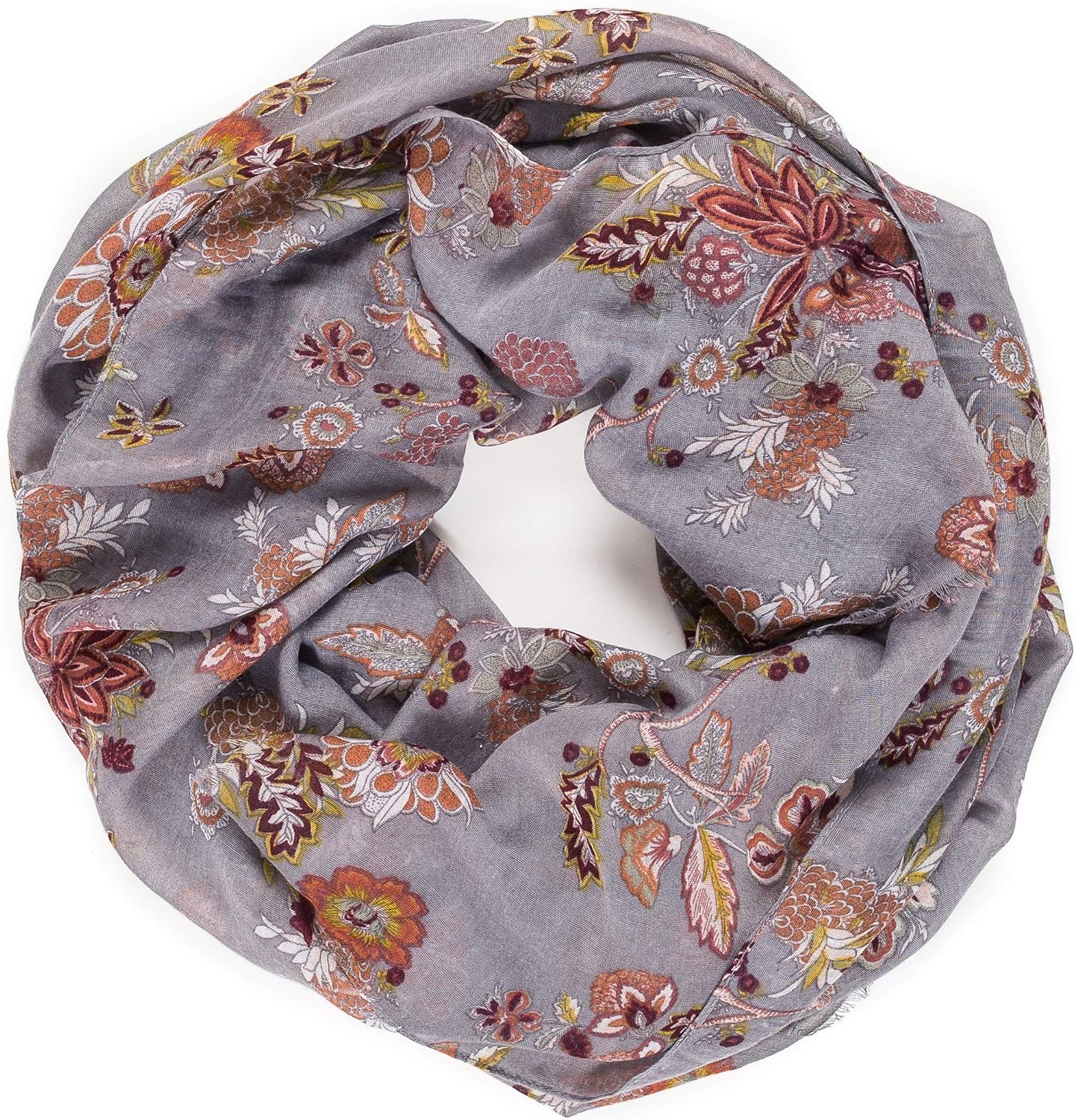 MIMOSITO Scarfs for Women Lightweight Floral Flower Fashion Wrap Shawl Fall Winter