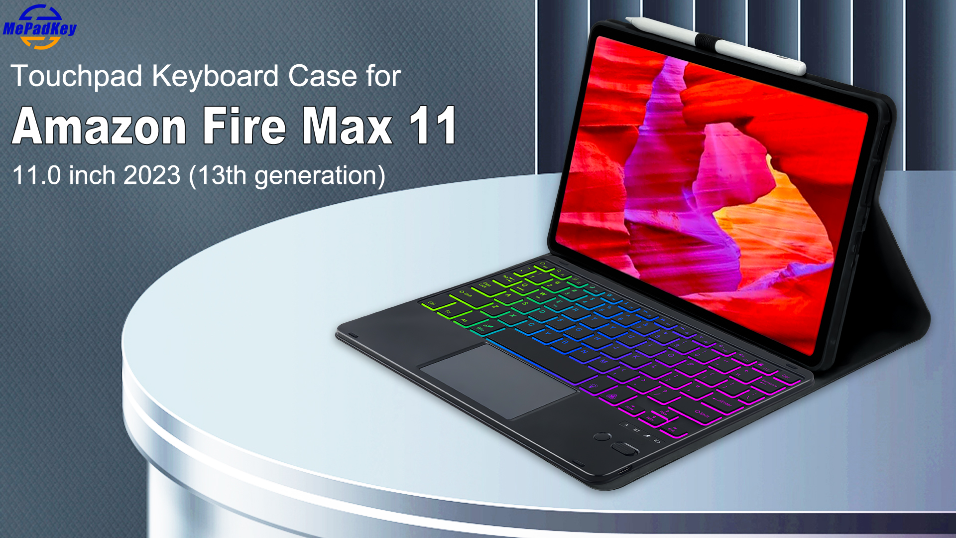 Amazon.com: MePadKey Touchpad Keyboard Case for Amazon fire Max 11