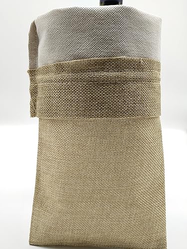 Miniatura 5 de Ankirol 10 bolsas de vino con cordón, bolsas de arpillera para botellas, embalaje de regalo, 6 x 14 pulgadas, bolsas reutilizables para vestidos