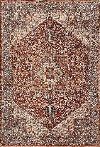 Loloi Lourdes LOU-06 - Alfombra para zona (2 pies a 3 pulgadas x 3 pies a 10 pulgadas)