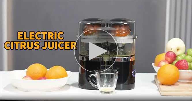 Amazon.com: Amzpass Dual-Head Electric Citrus Juicer, Lemon