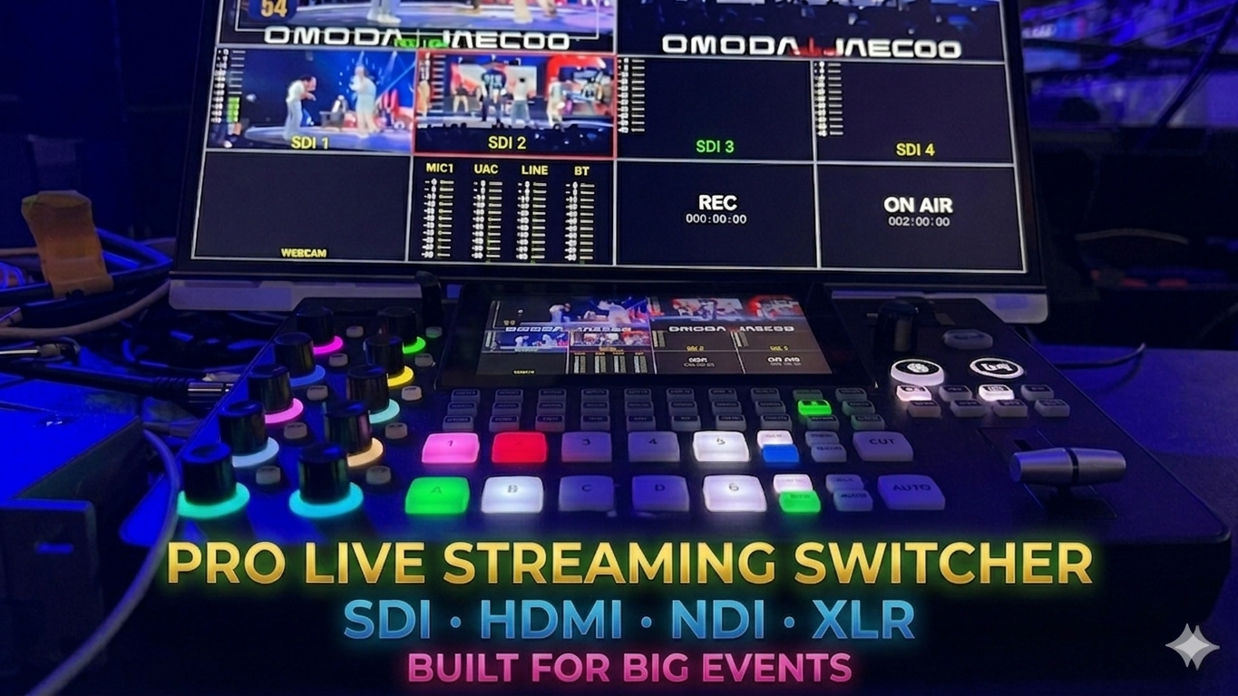 Producing Streaming Video for Multiple… Amazon.com: RGBlink mini-Edge SDI,All in One Pro Live Streaming