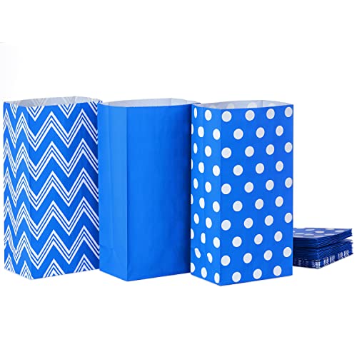 Hallmark 5EGB6428 Blue Party Favor And Wrapped Treat Bags cover