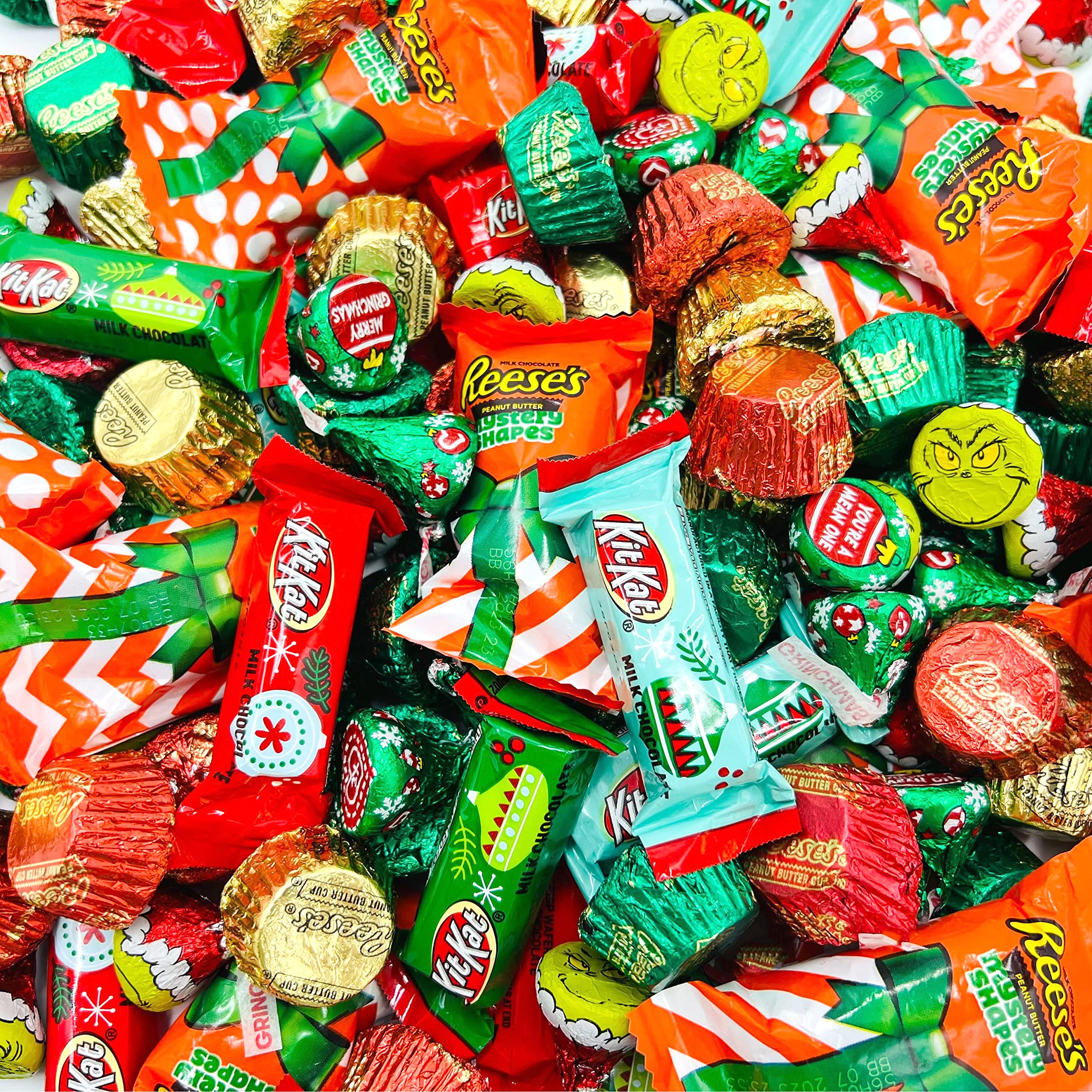 Buy Christmas Chocolate Candy Variety Pack KITKAT, HERSHEY'S KISSES