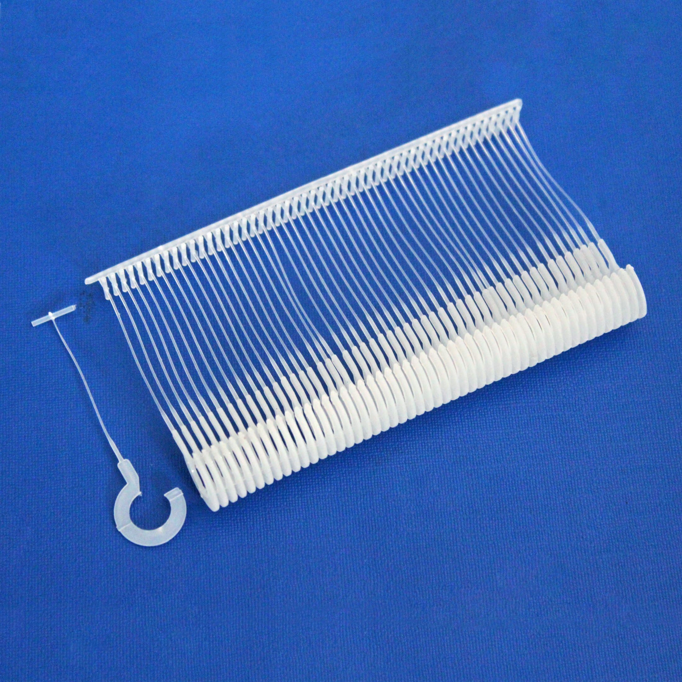 J Hook 2" Clear Standard Tag Pin Tagging Gun Fasteners Tag Barbs 50mm Pack of 5000pcs/box