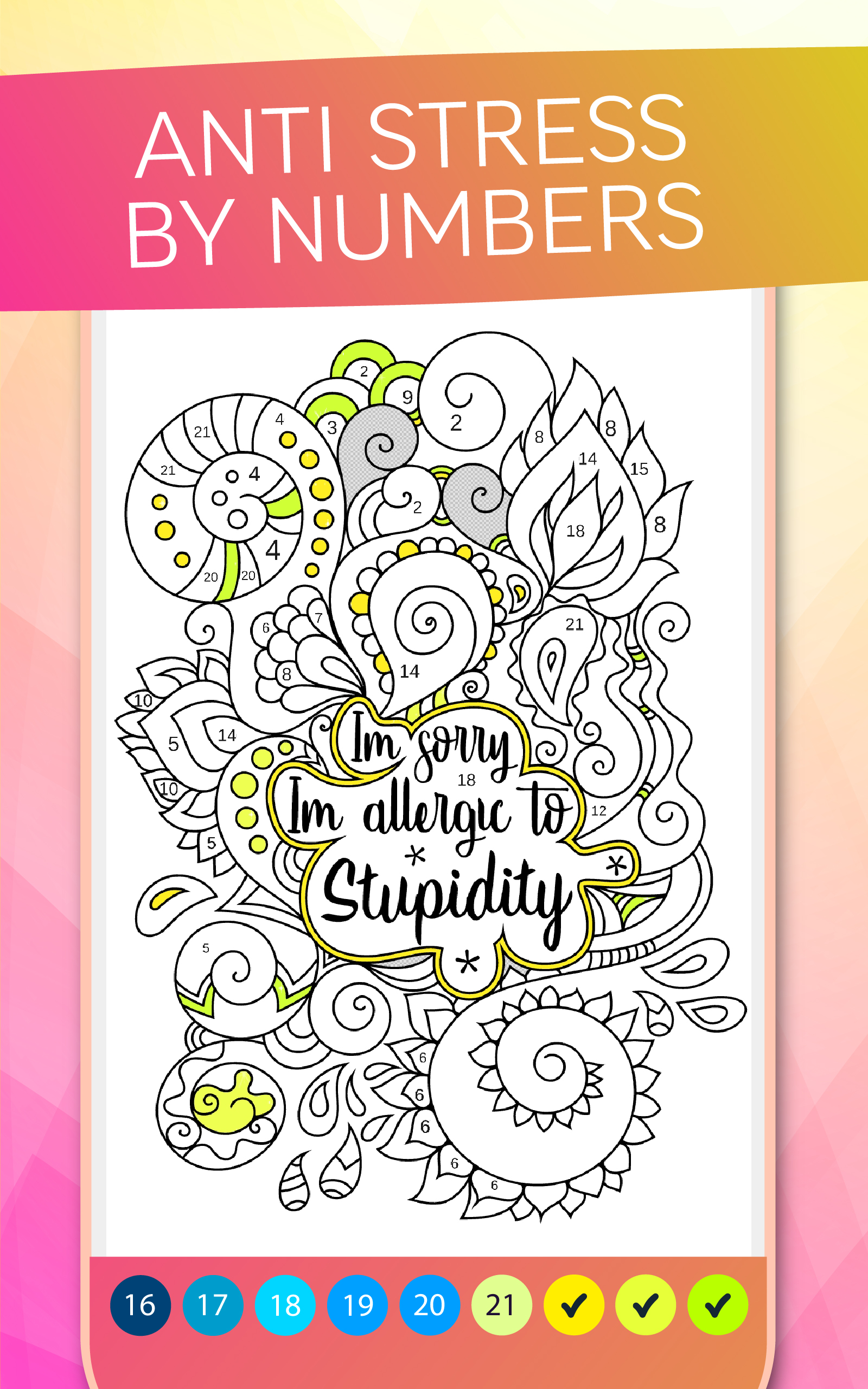 Adults Antistress Coloring Games by numbers - App on the Amazon Appstore