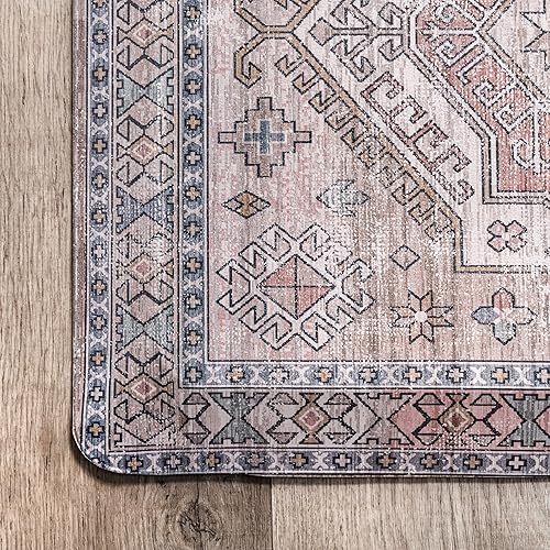 Miniatura 4 de nuLOOM Mae - Tapete cómodo para cocina o lavandería, 2 x 3, color melocotón