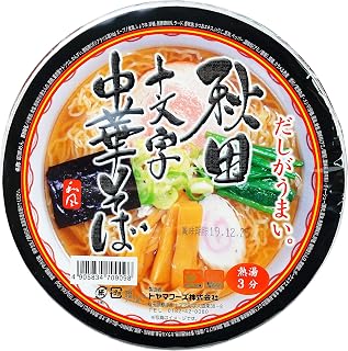 TOYAMO TOYA Foods 十字中华荞麦面 杯面 1个150克