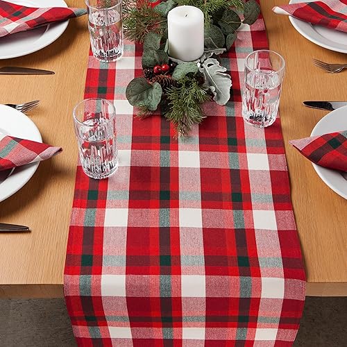 Miniatura 5 de Now Designs Camino de mesa Jacquard, 16 pulgadas de ancho x 72 pulgadas de largo, uvas