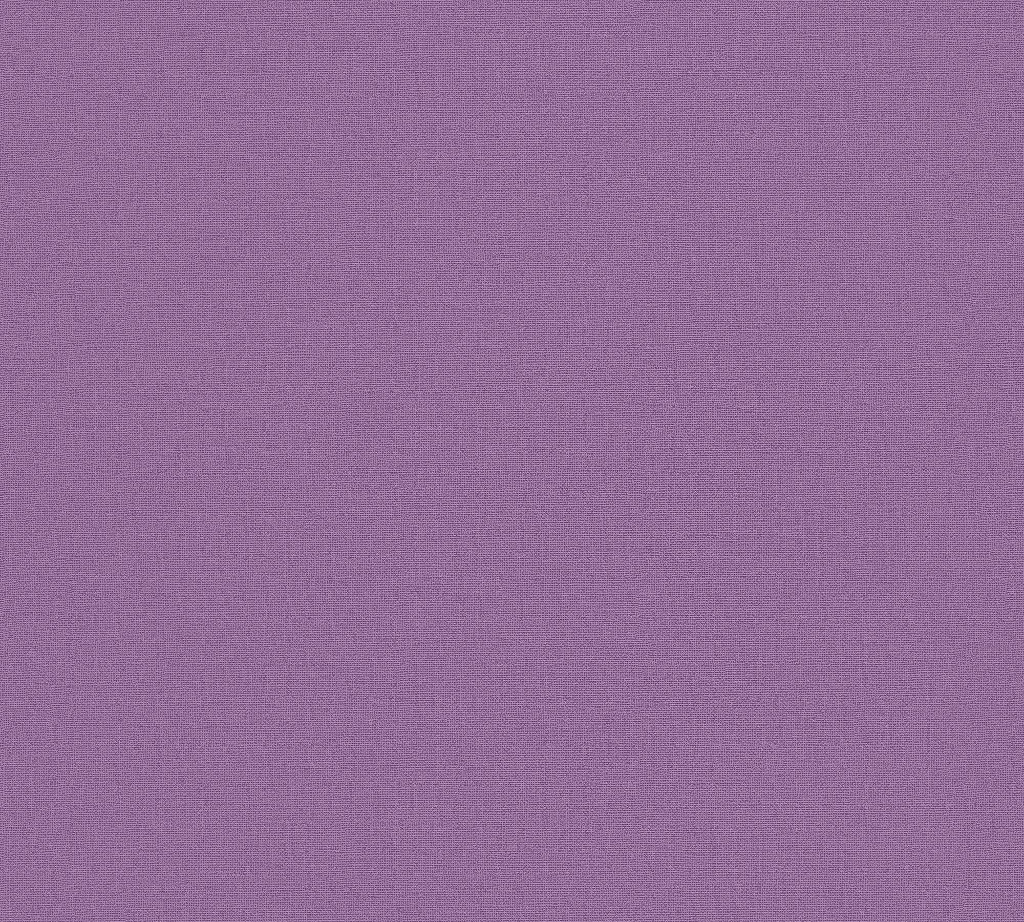 A.S. Création Vliestapete Linen Style Tapete Uni 10,05 m x 0,53 m lila Made in Germany 367615 36761-5