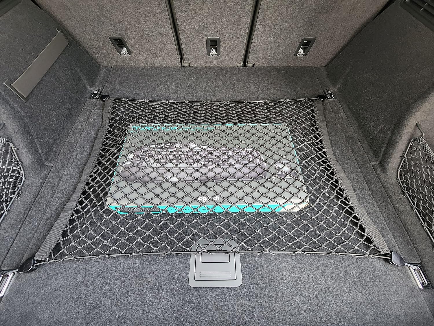 Floor Style Automotive Elastic Trunk Mesh Cargo Net for Audi Q5 Premium Prestige 20182024