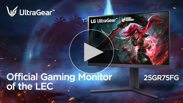 LG ゲーミングモニター 25GR75 24.5インチIPS (24年4月購入) Amazon.co.jp: LG ゲーミングモニター UltraGear 25GR75FG-B