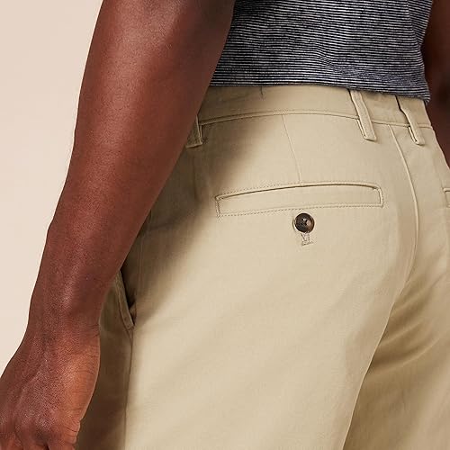 Miniatura 4 de Tienda Essentials Pantalones cortos chinos ajustados de 9 pulgadas para hombre