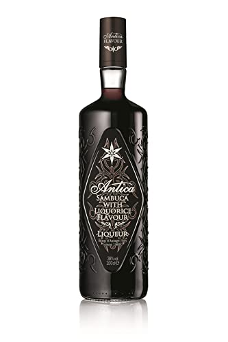Antica Black Sambuca 1 Litre (38 Percent ABV)