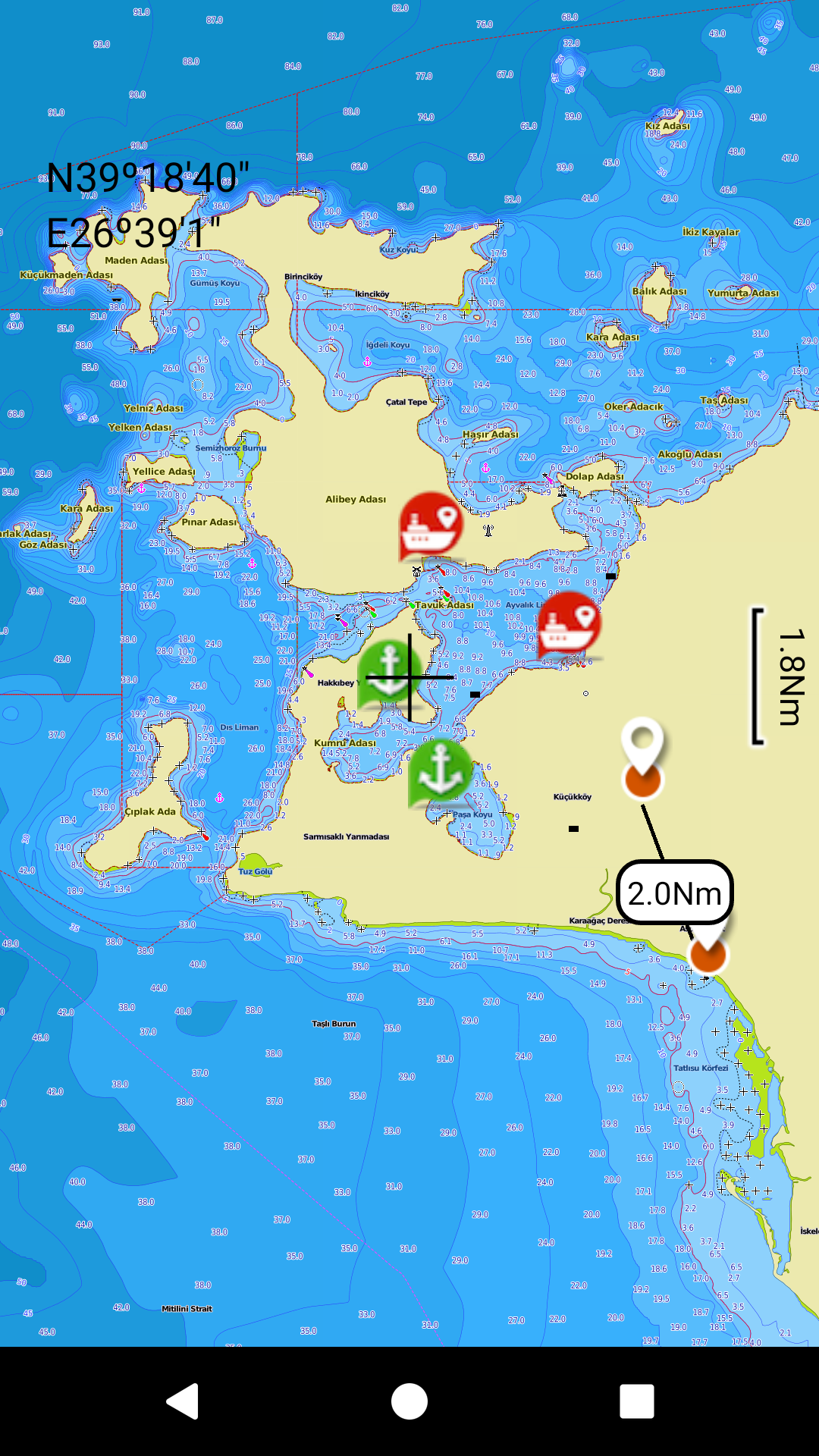 Navigation Solent Cherbourg to Solent GPS charts - App on Amazon Appstore