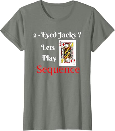 Miniatura 17 de I Have 2-eyed Jacks Lets Play una tarjeta Junta Game playera Fun, hombre 3XL, Azul (Heather blue) Negro,Azul Marino,Asfalto,Azul