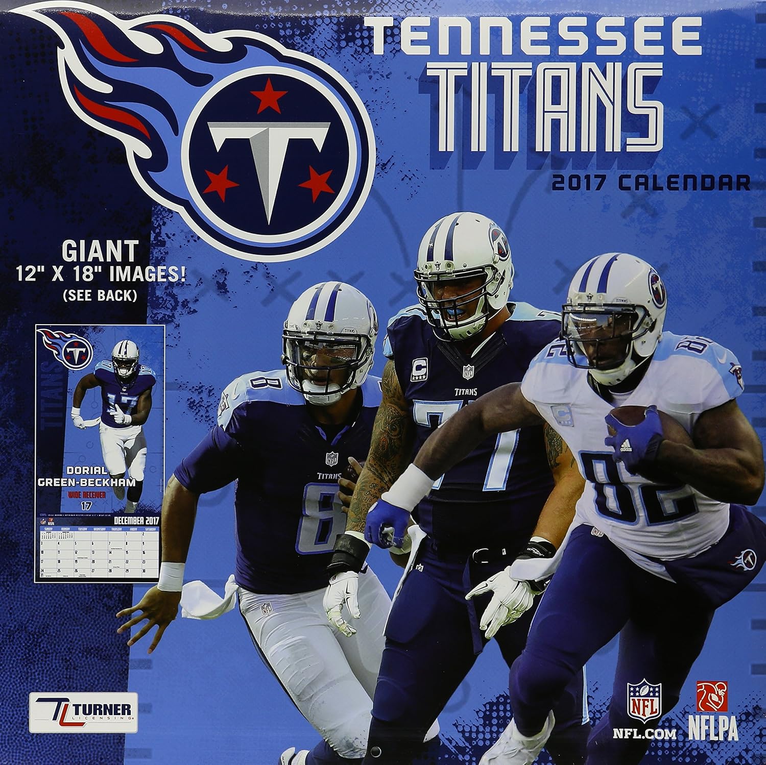 Tennessee Titans 2017 Calendar
