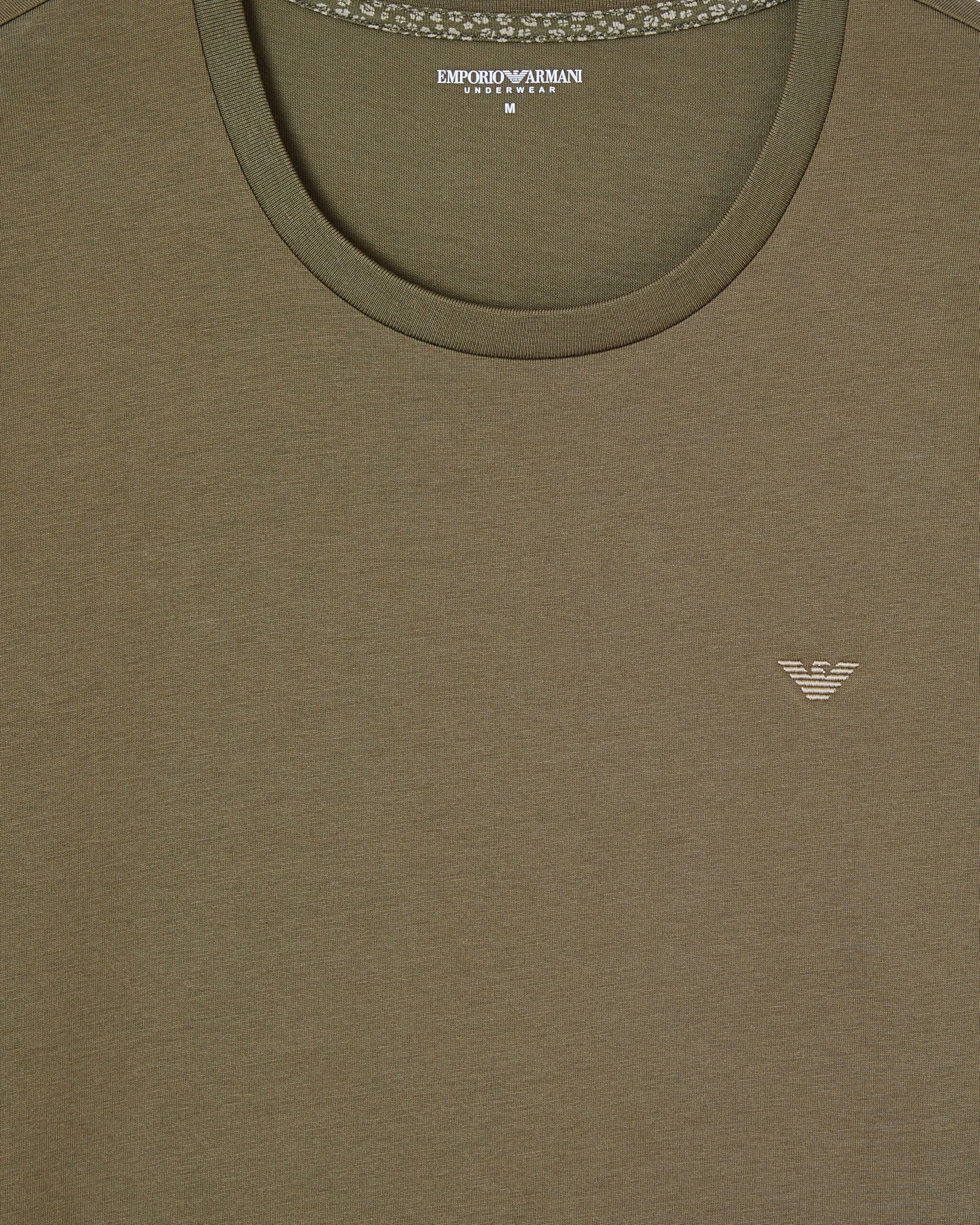 Emporio Armani T-Shirt+Shorts Pyjama Juego de Pijama Hombre (Pack de 2)